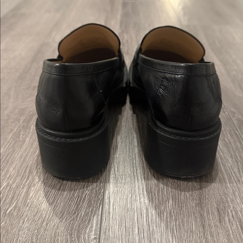 Coach Leah  Loafers Black Size 6.5 - Picture 4 of 8